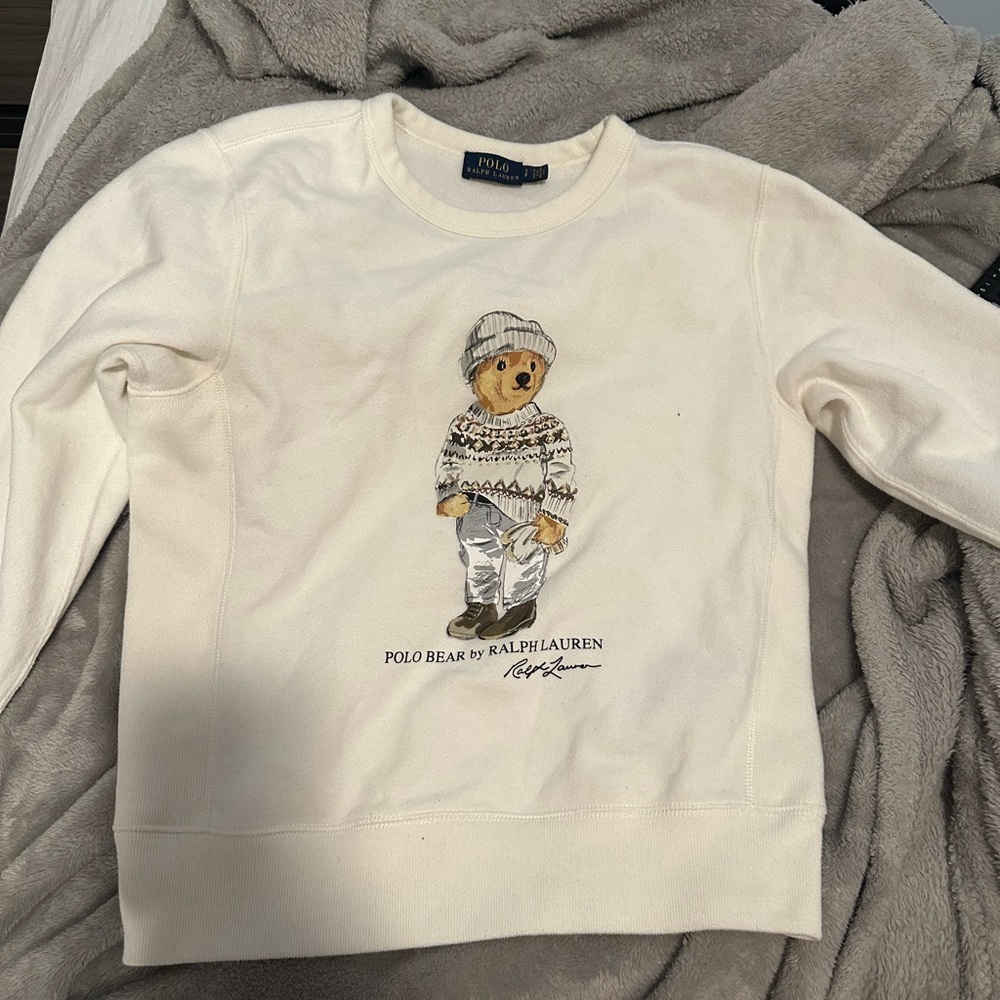 Ralph Lauren Polo Bear Sweater Size Small